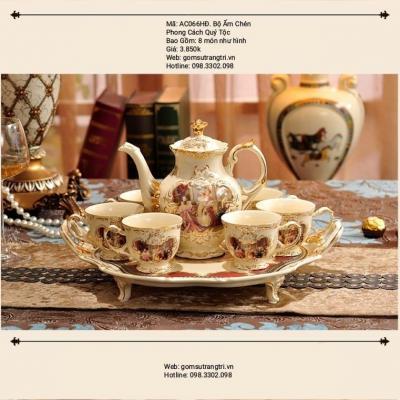 BỘ ẤM CHÉN PHONG CÁCH QUÝ TỘC